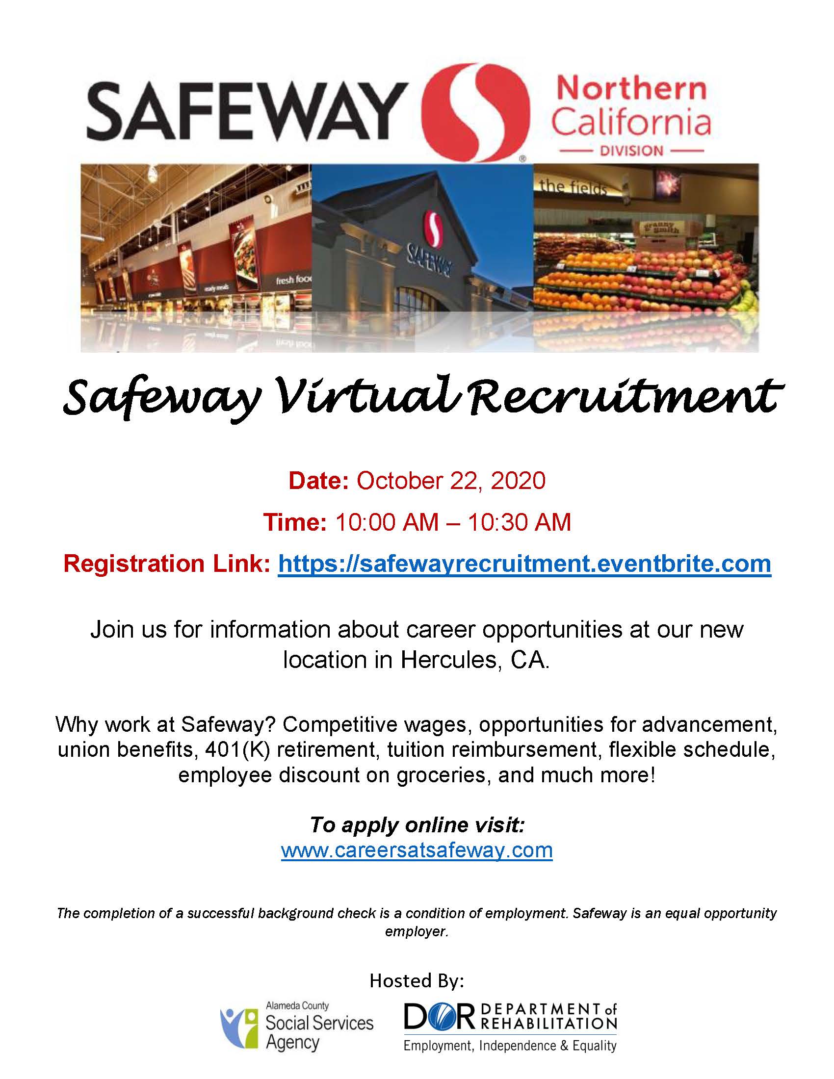 Safeway Hiring - rwultqn