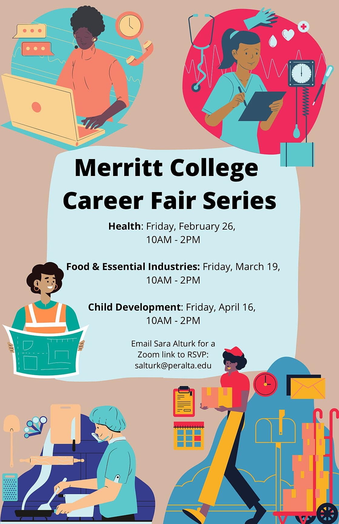 2021 Spring Career Fair SeriesMerritt College Northern Alameda Adult