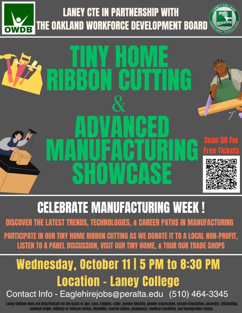Laney College Advanced Manufacturing Showcase Northern Alameda Adult
